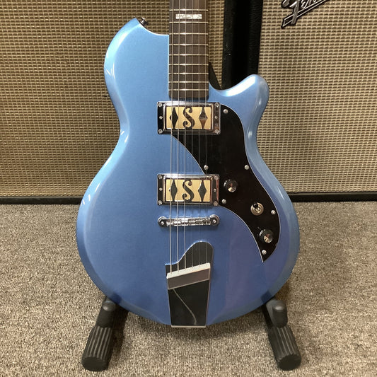 Supro Westbury, Blue, Double Pickup, Made In Indonesia