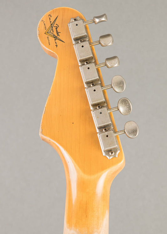 Fender Custom Shop Limited '64 L-series Stratocaster Heavy Relic 2025, Olympic White