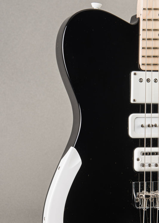 Fender Jack White Triplecaster 2025, Black and White Ebony