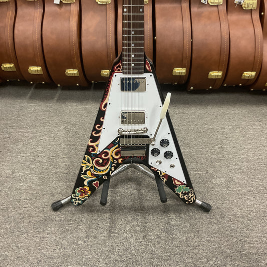 New Epiphone Jimi Hendrix "Love Drops" Flying V