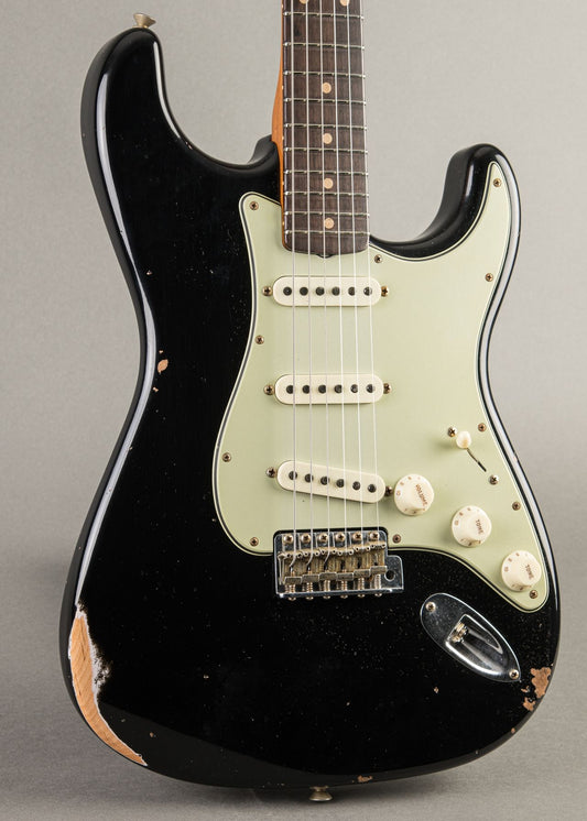 Fender 60s DUALMAG II Stratocaster Relic 2025, Black