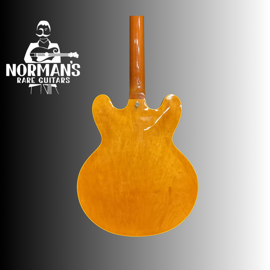 1983 Gibson ES-335 Dot Semi Hollow Electric Reissue Blonde Left Handed