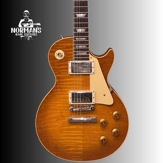 2024 Gibson Les Paul '59 Murphy Lab AAA Top Electric Guitar Honeyburst Norman's Personal Stash!