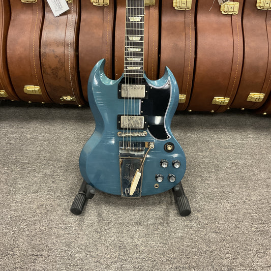 2025 Gibson Custom Murphy Lab SG STD Pelham Blue Maestro Tremolo