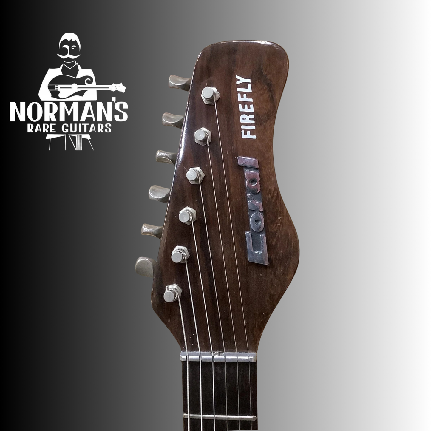 Coral Firefly Vincent Bell Guitar Red