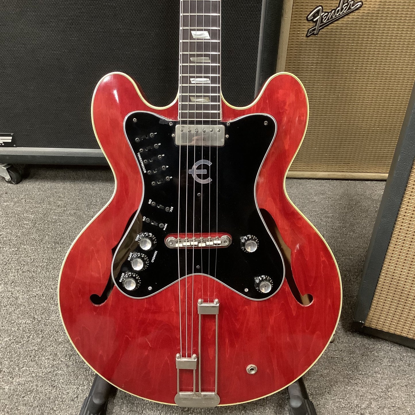 1963 Epiphone Professional Thinline w/EA-7P Amp