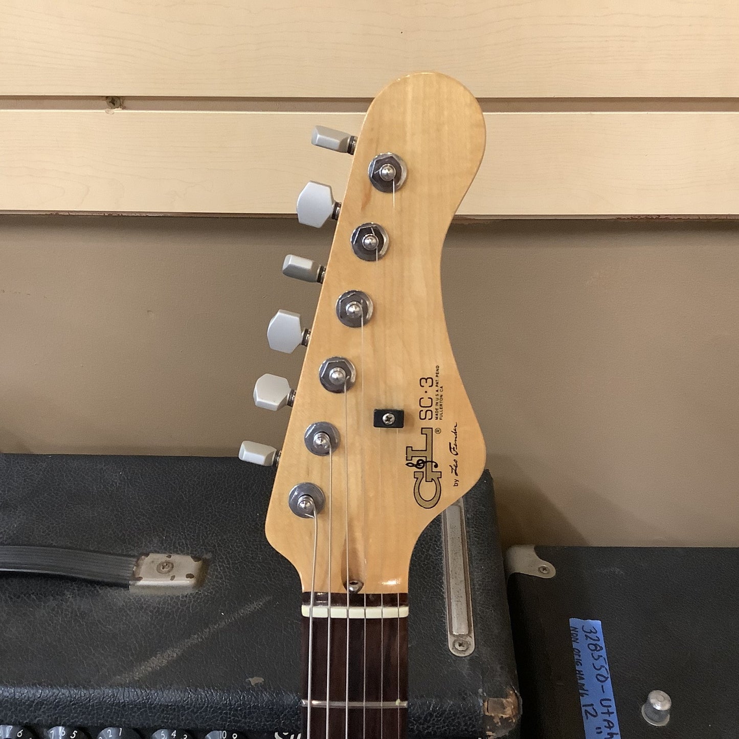 1991 G&L SC-3, Black, Rosewood