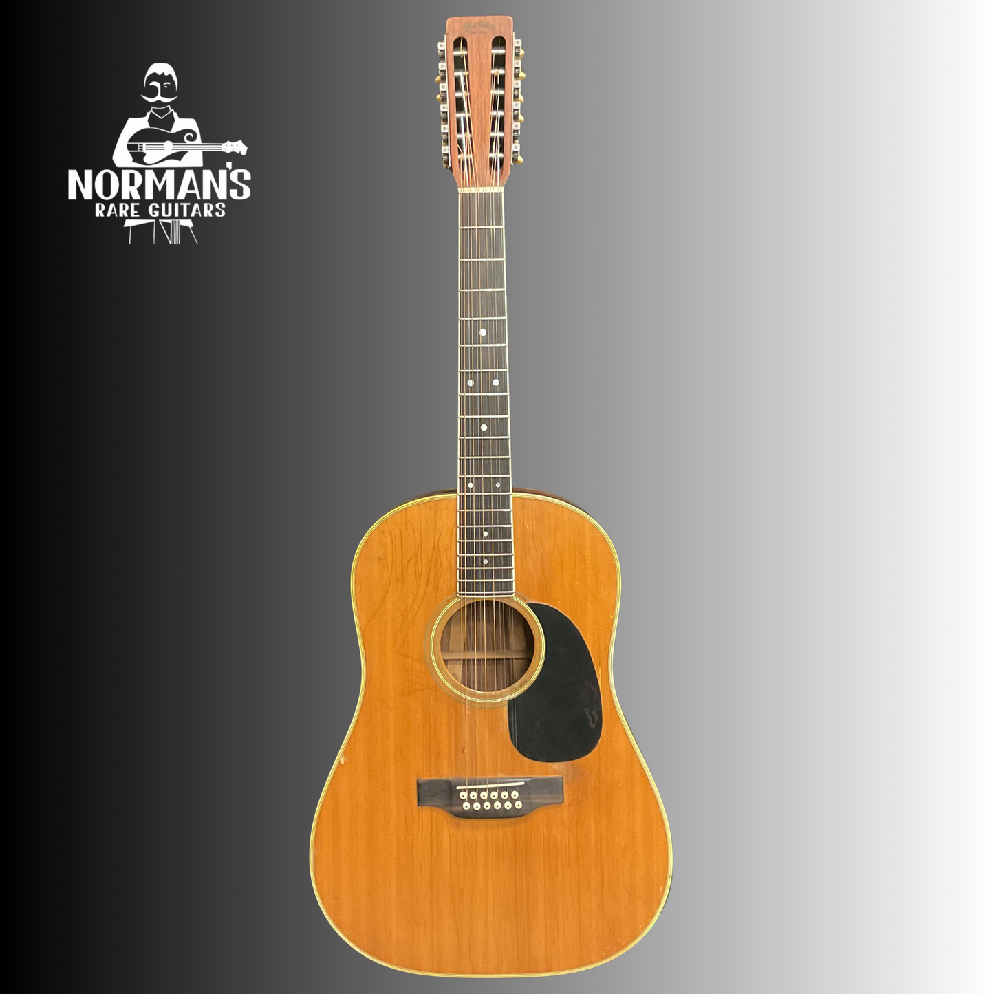 1971 Martin D-12-35 Acoustic 12 String Natural