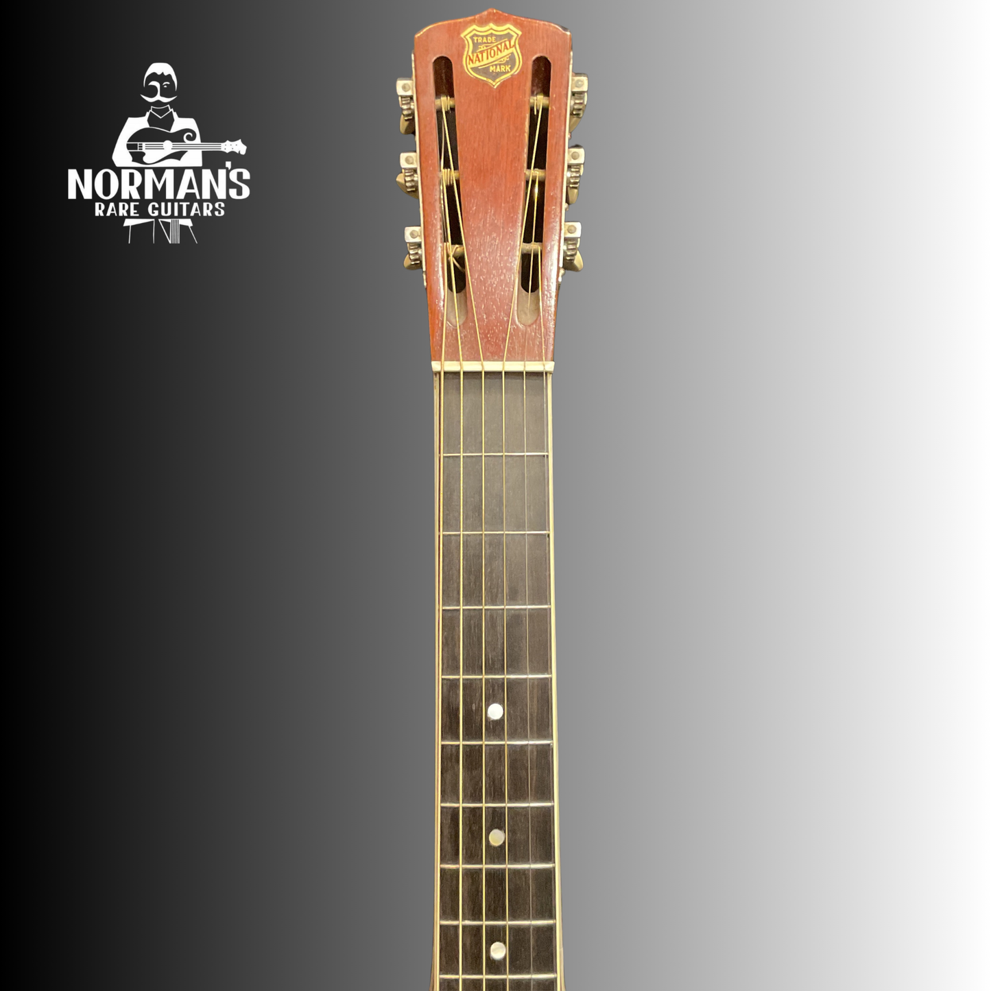 A 1930s National Style #1 Squareneck Metal Bodied Tricone Resonator