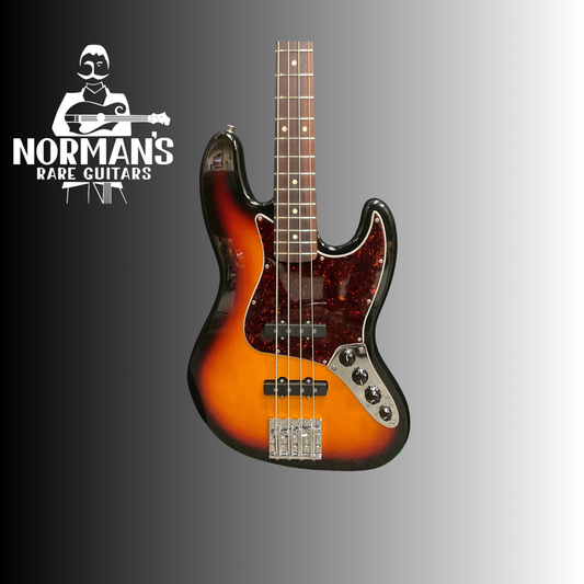 2002 Fender Jazz Bass Sunburst Made In Mexico