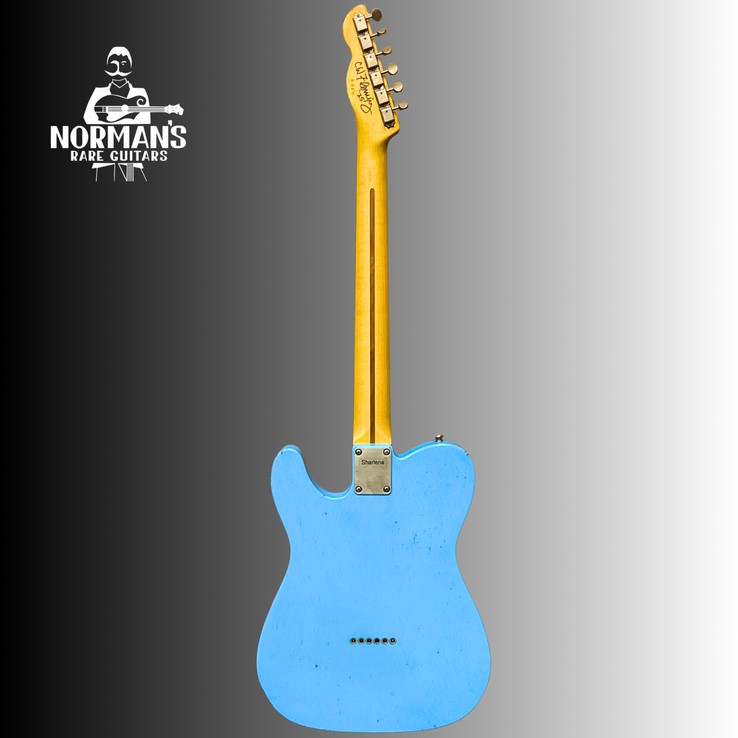 LSL T Bone Tele Masterbuilt By Chris Fleming Lake Arrowhead Blue