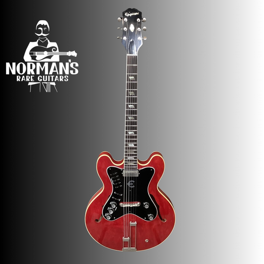 1963 Epiphone Professional Thinline Electric Guitar Cherry With EA-7P Amp