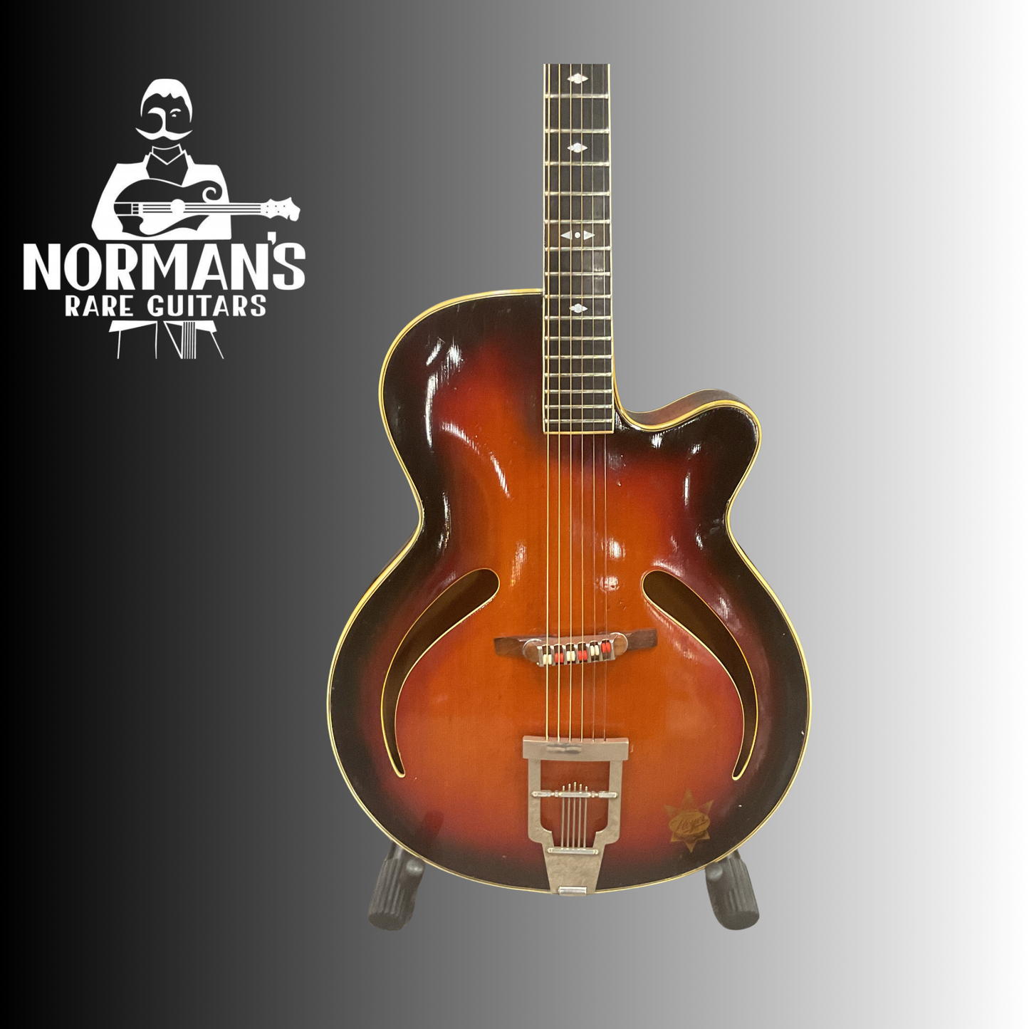 Hoyer Starlet Soloist Cats Eye Sunburst