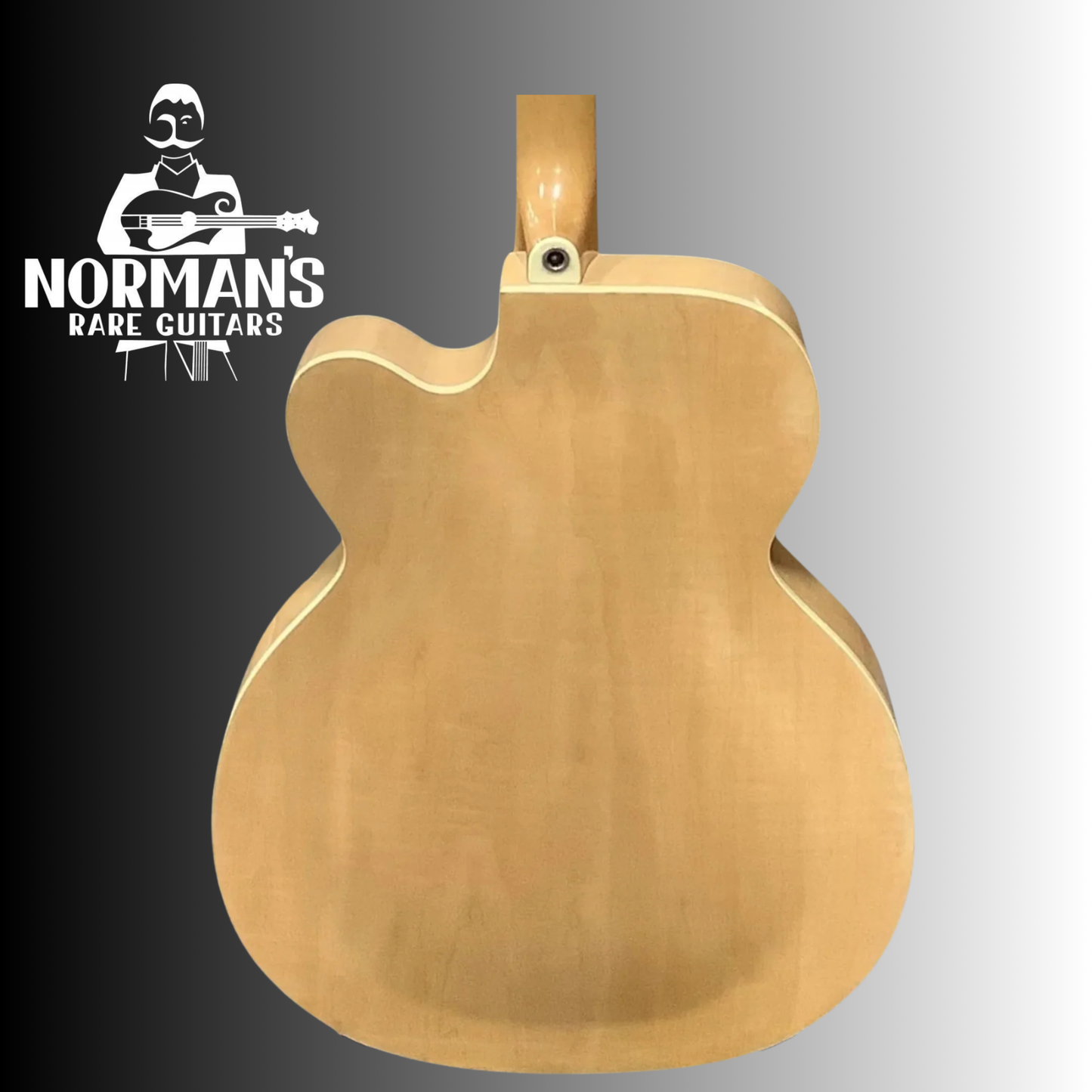 1950s Kay Upbeat Archtop Guitar Blonde