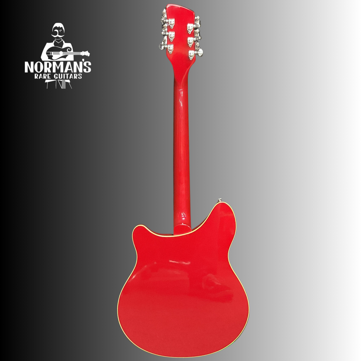 1986 Rickenbacker 360-12 Cardinal Red George Harrison Roger McGuinn Style Rare Find!