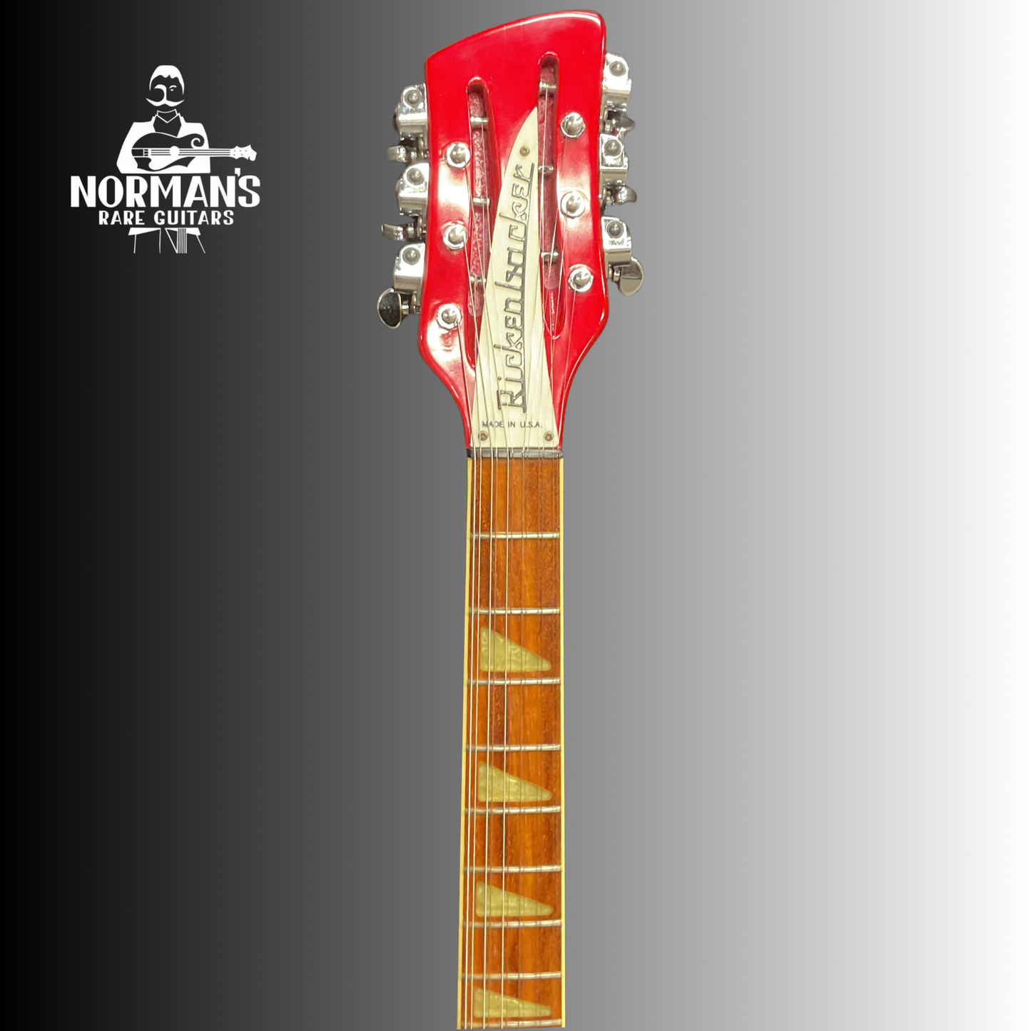1986 Rickenbacker 360-12 Cardinal Red George Harrison Roger McGuinn Style Rare Find!