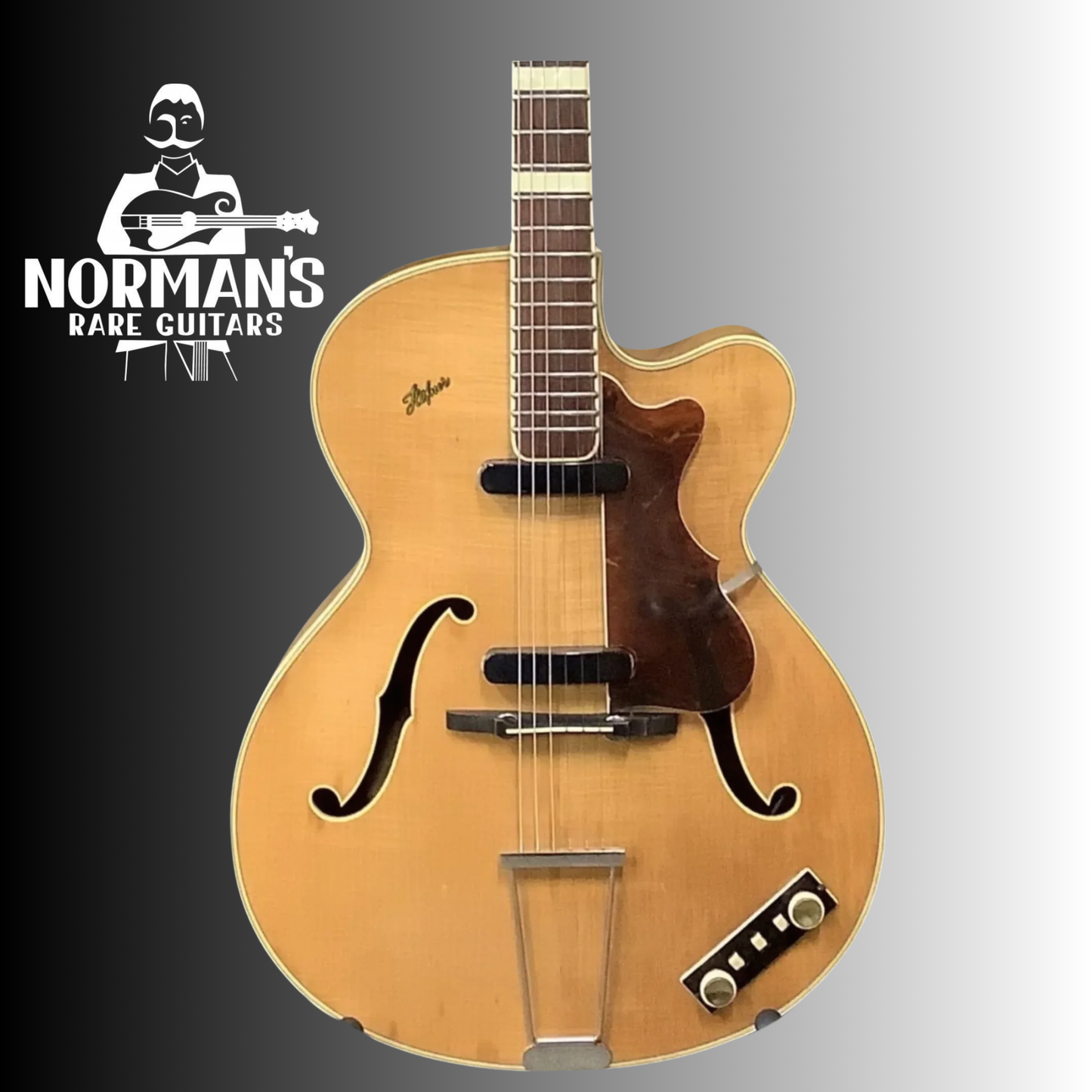 1958 Hofner Model 456 S E2 Blonde Guitar