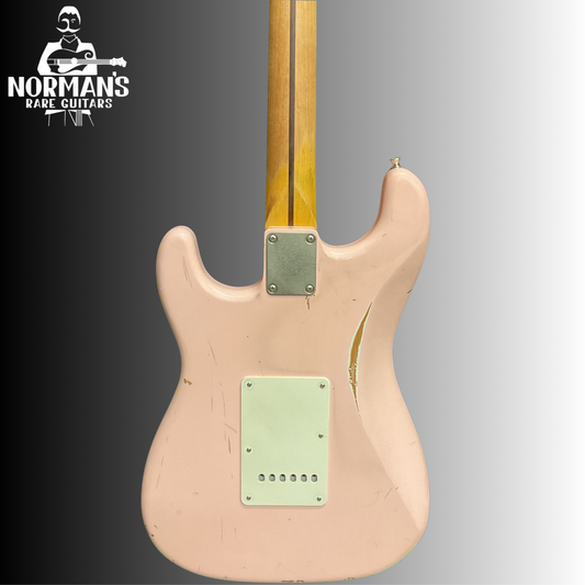 Nash Strat '57 Electric Guitar Shell Pink