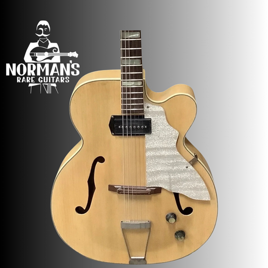 1950s Kay Upbeat Archtop Guitar Blonde