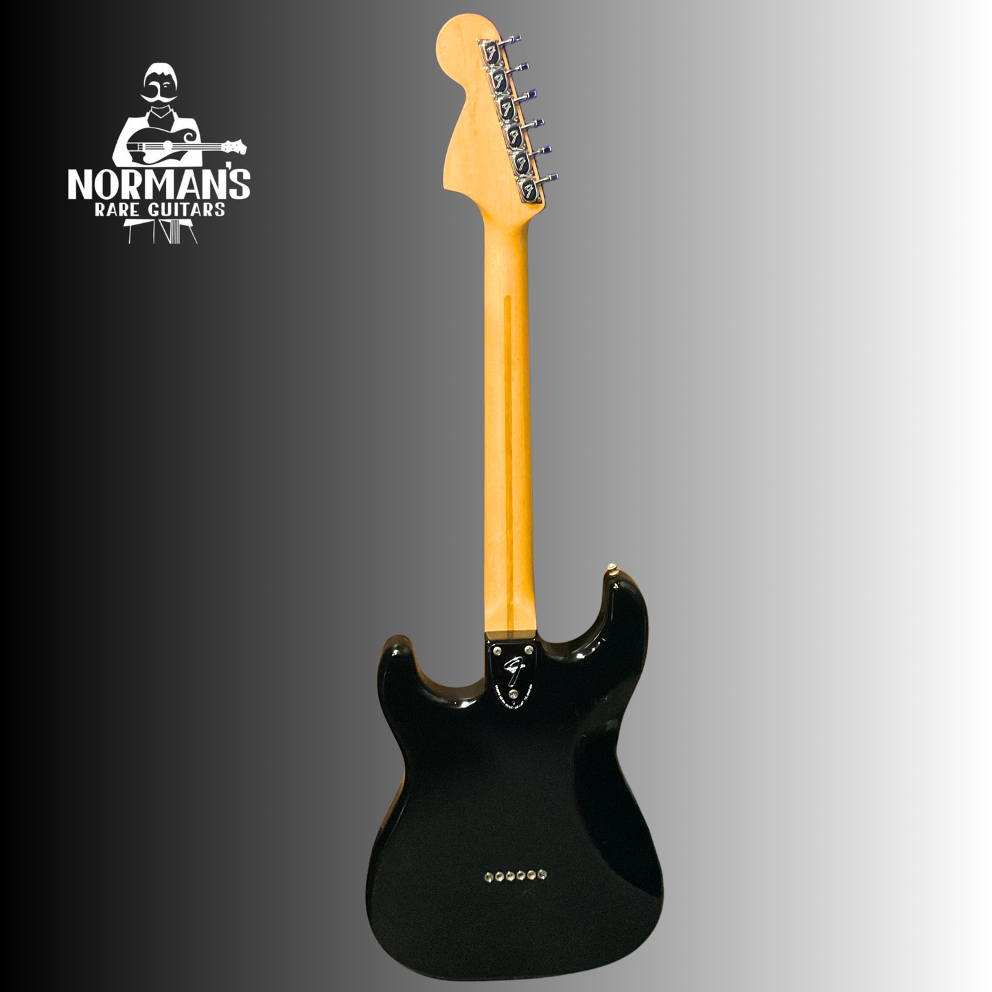 1977 Fender Stratocaster Hardtail Maple Neck Black