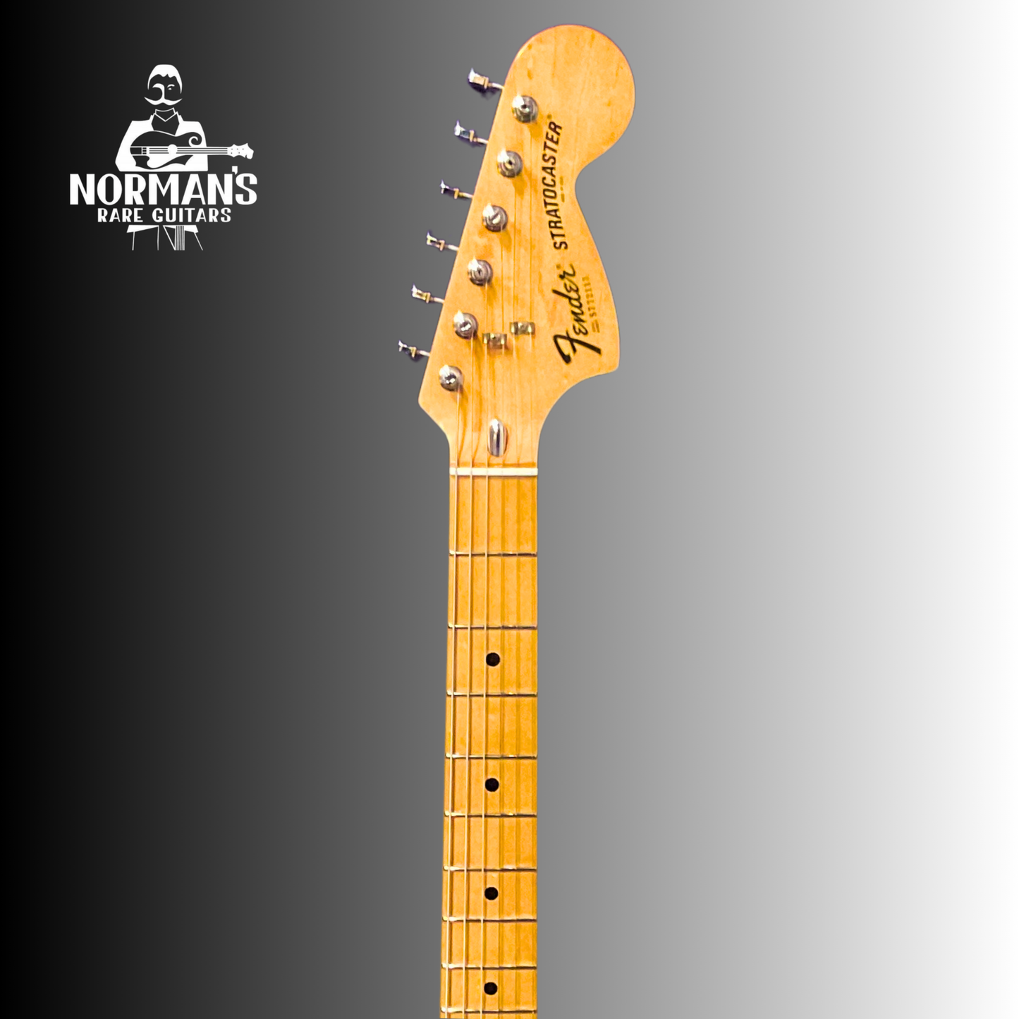 1977 Fender Stratocaster Hardtail Maple Neck Black