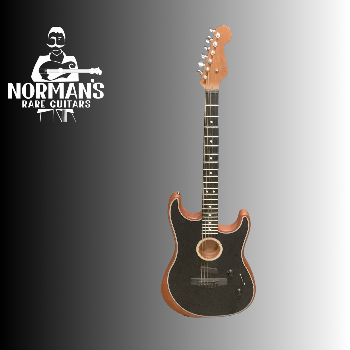 Used Fender Acoustasonic Stratocaster Natural