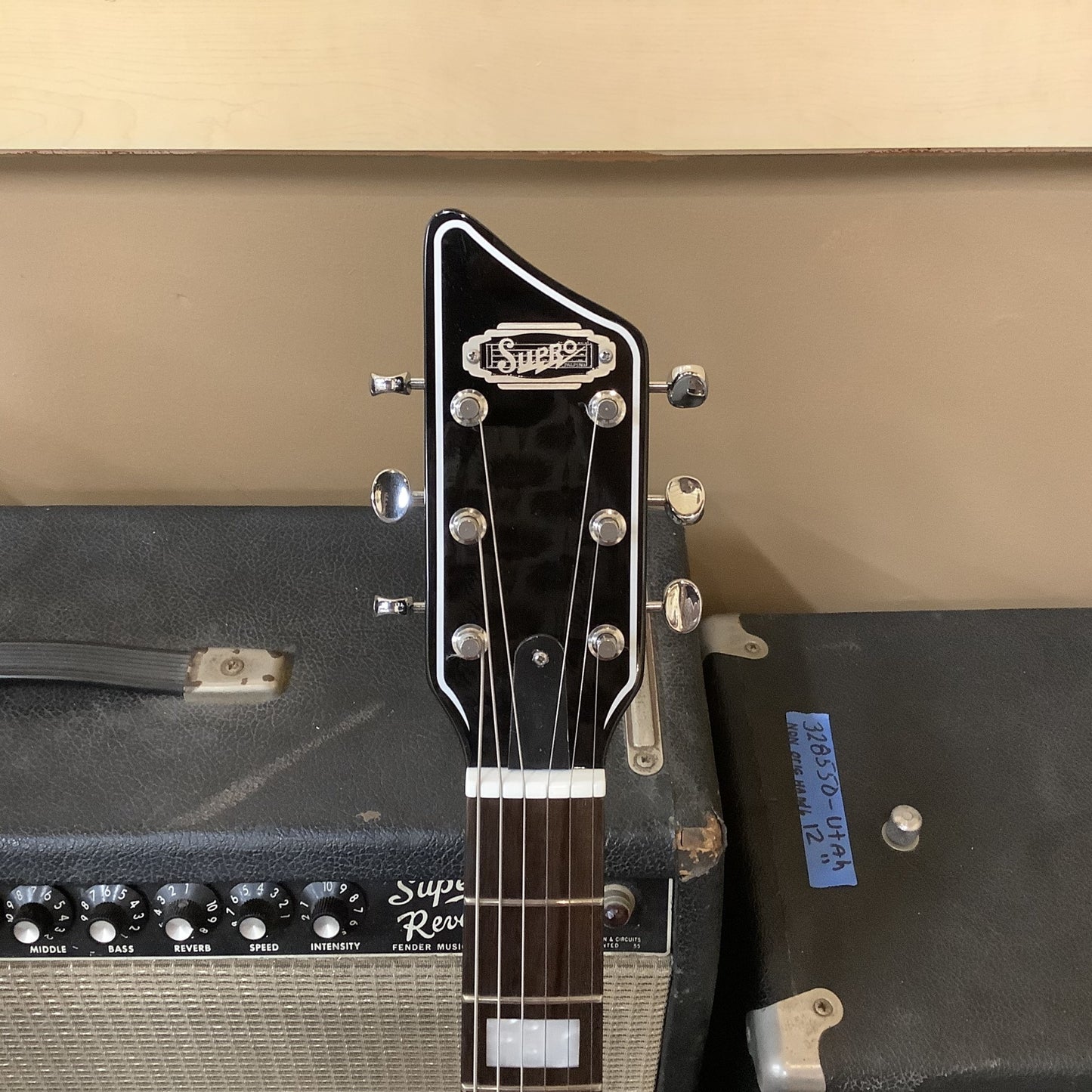 Supro Westbury, Blue, Double Pickup, Made In Indonesia