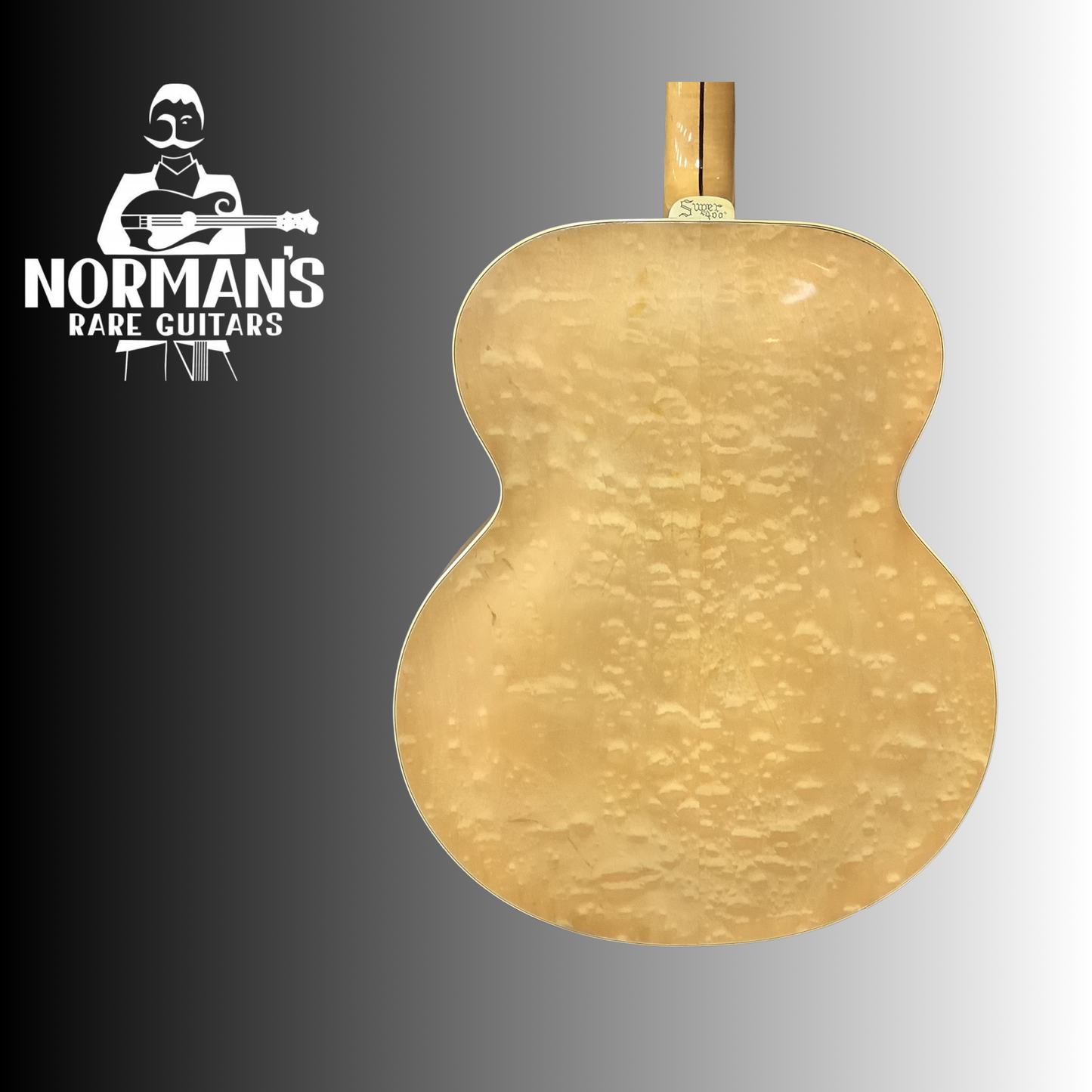 1939 Gibson Super 400 Blonde Non-Cutaway