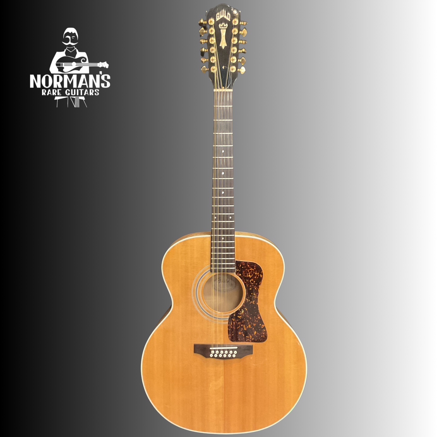 1990's Guild JF30-12BLD 12 String Acoustic Jumbo  Blonde