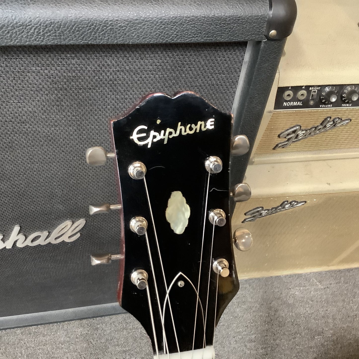 1963 Epiphone Professional Thinline w/EA-7P Amp