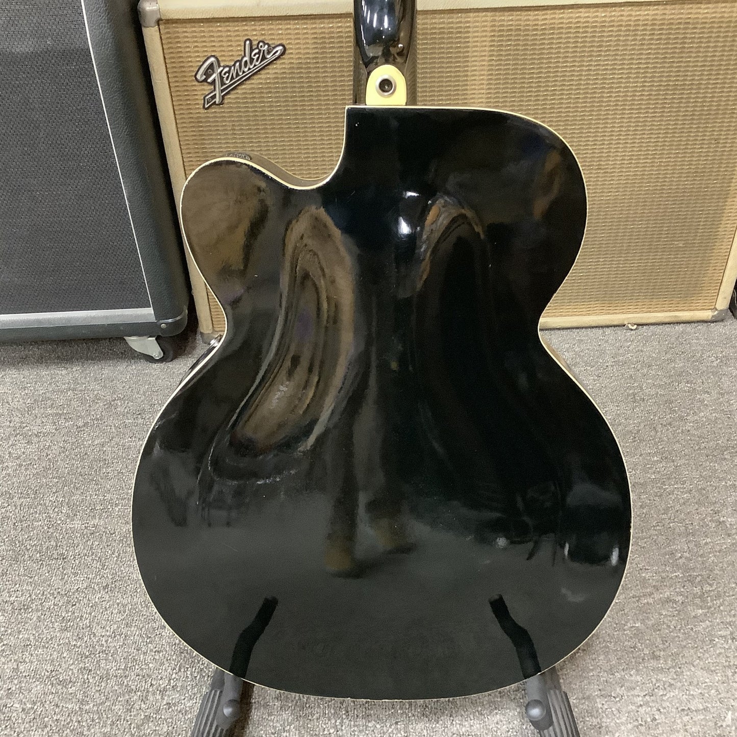 1950’s Kay Uptown Factory Black-Kelvinator Headstock