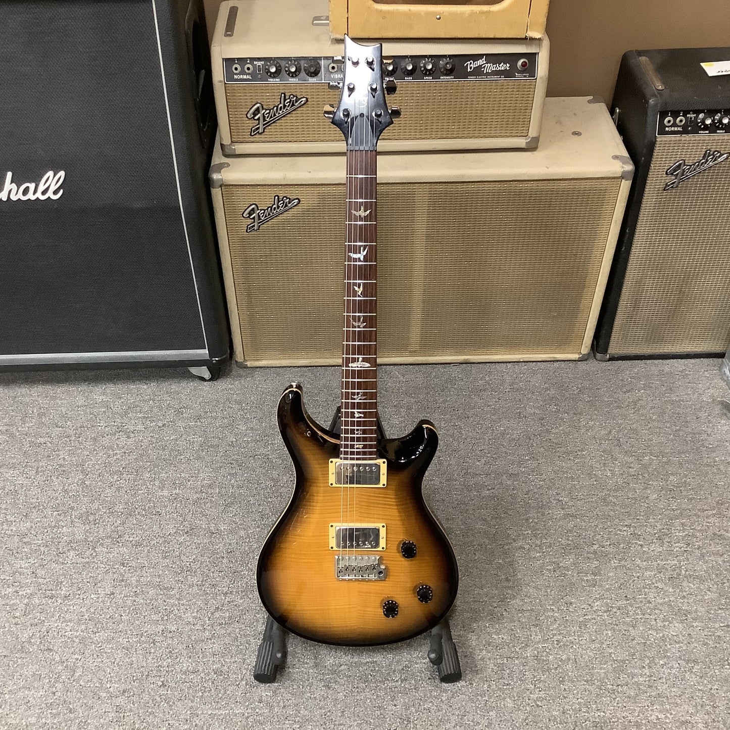 PRS 10 Top Double Cut Tobacco Flame