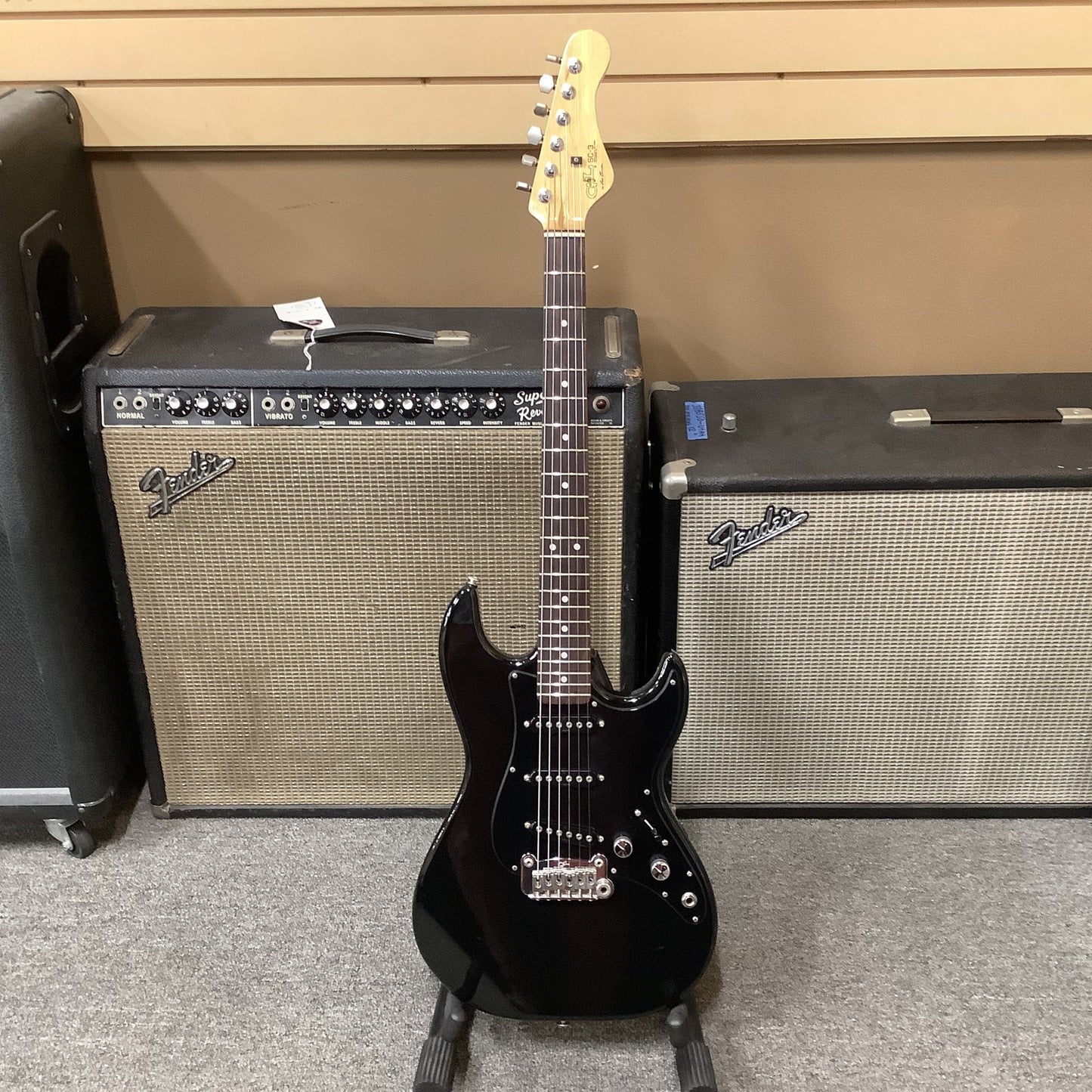 1991 G&L SC-3, Black, Rosewood