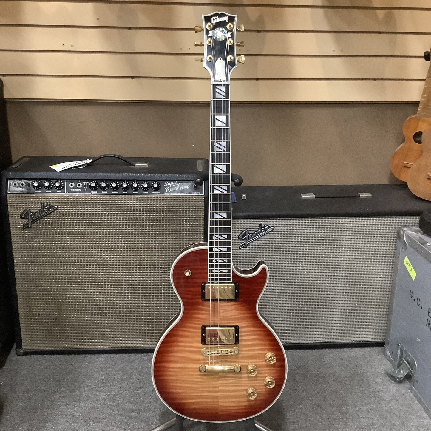 2005 Gibson Les Paul Supreme Flame Sunburst