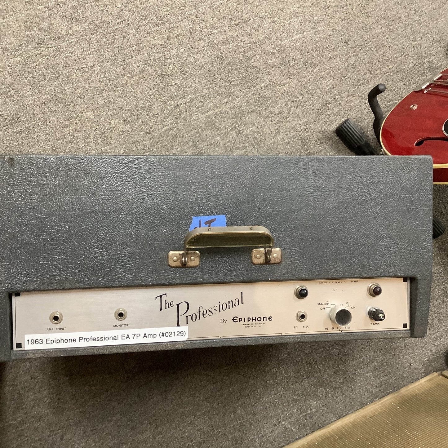 1963 Epiphone Professional Thinline w/EA-7P Amp