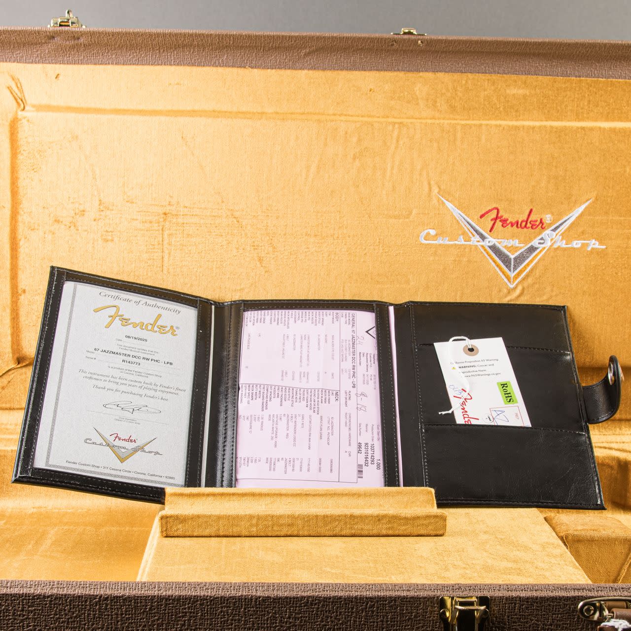 Fender Custom Shop '67 Jazzmaster Deluxe Closet Classic 2025, Lake Placid Blue