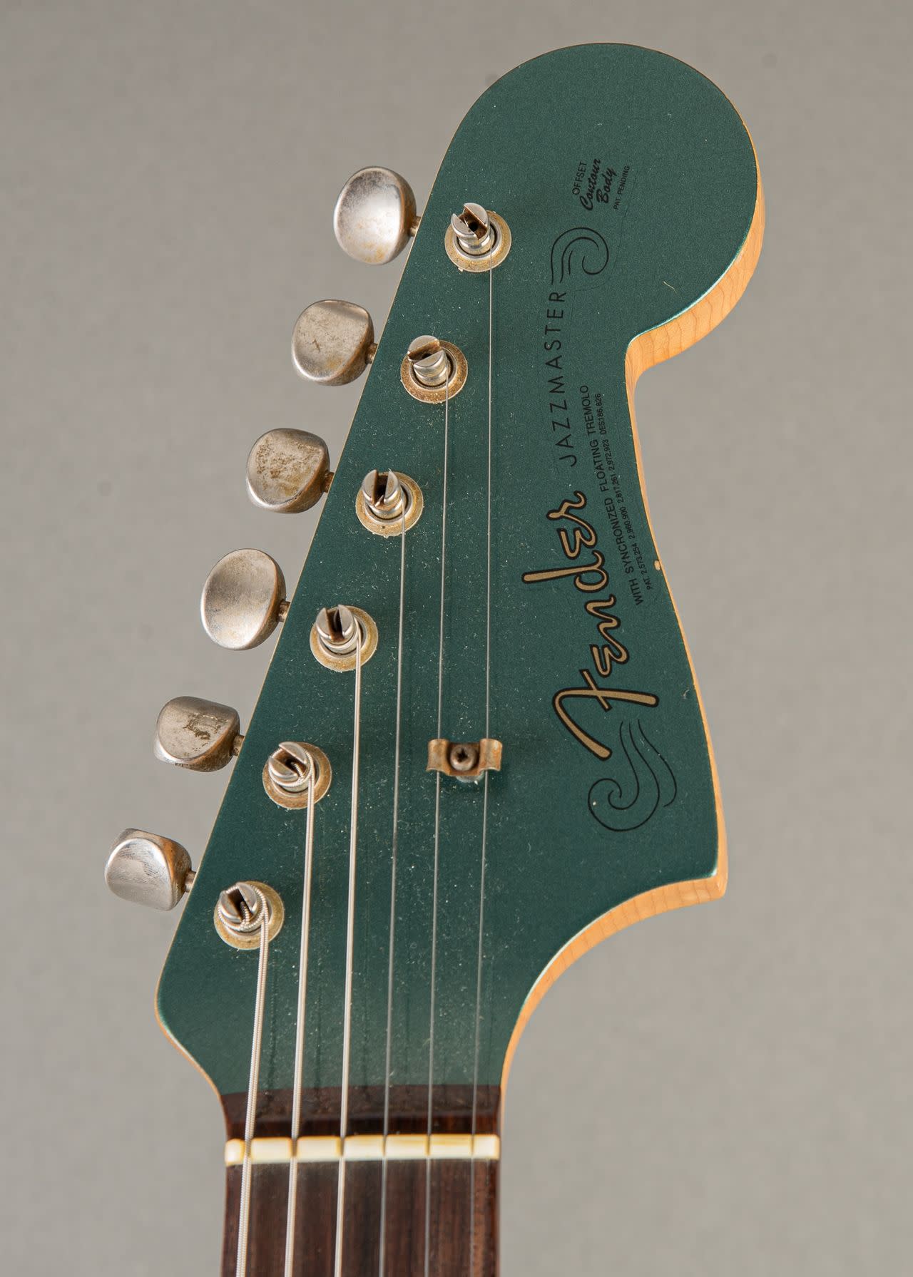 Fender Custom Shop '61 Jazzmaster Relic 2021, Sherwood Metallic
