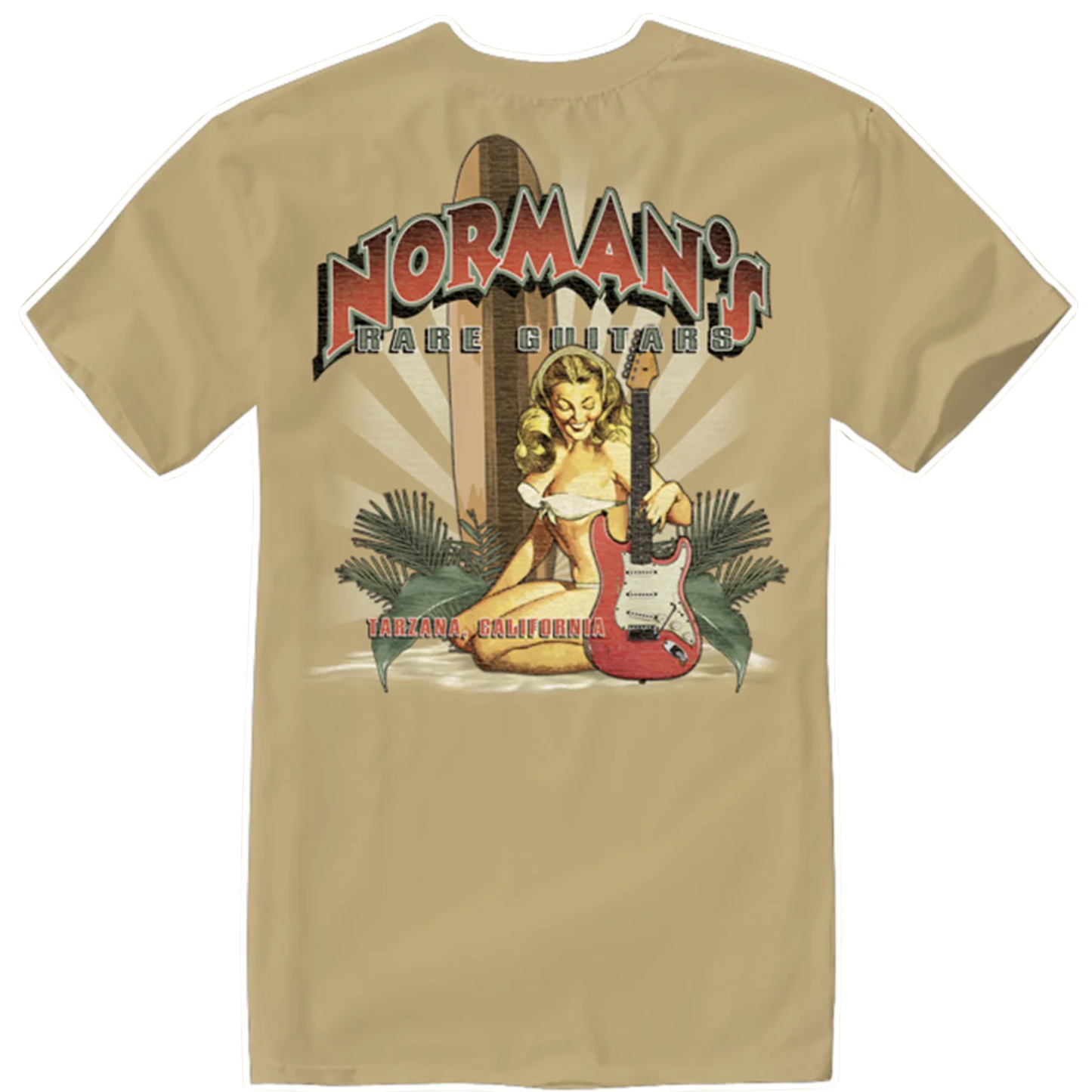 Joe Bonamassa Strat Pinup T-Shirt