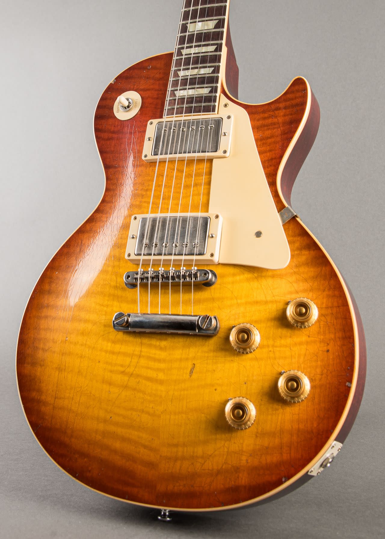 Gibson Custom Shop Wildwood Spec Light Aged Murphy Painted 1959 Les Paul Reissue 2021, Murphy 'Burst