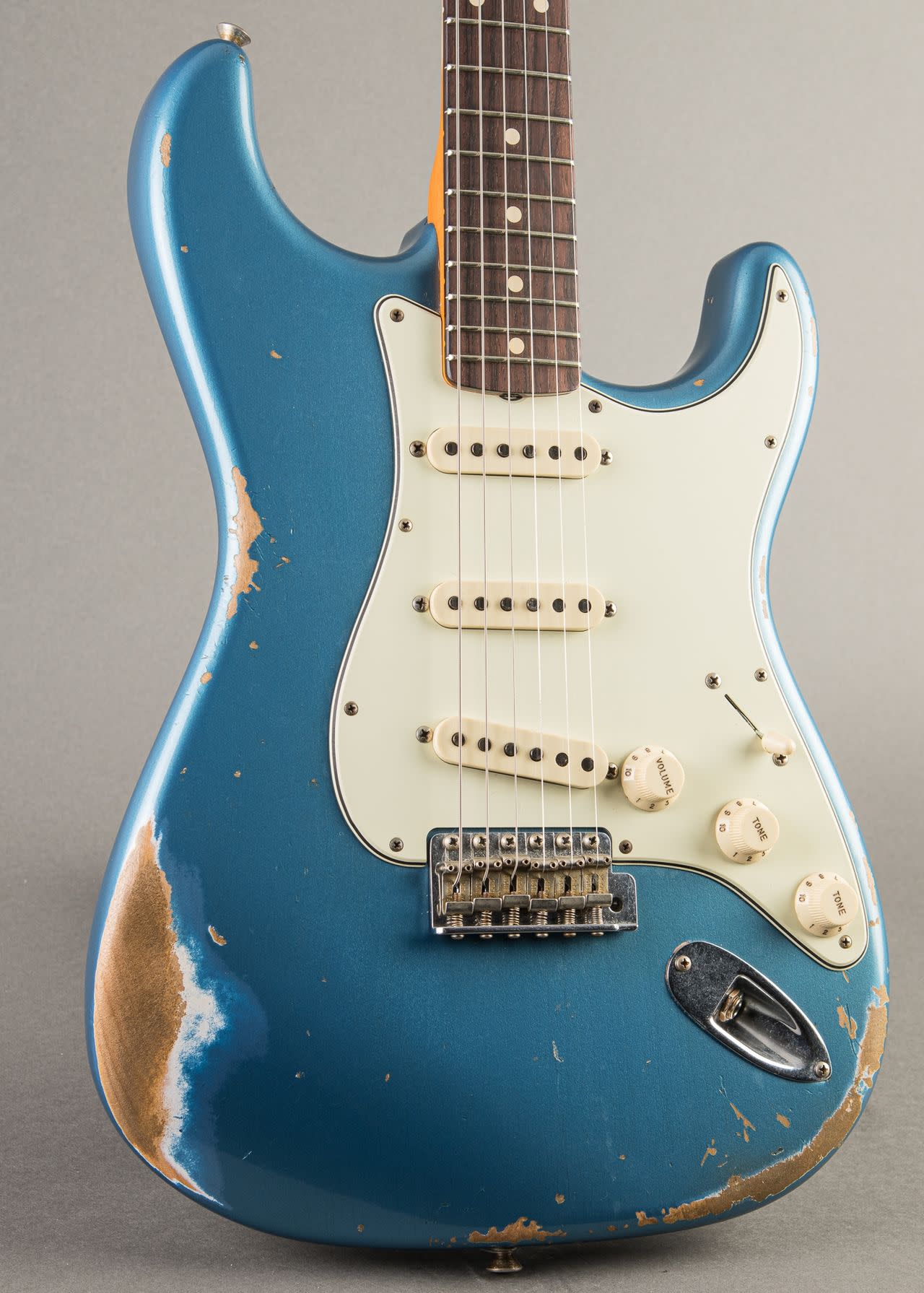 Fender Custom Shop '59 Strat Heavy Relic 2020, Aged Lake Placid Blue