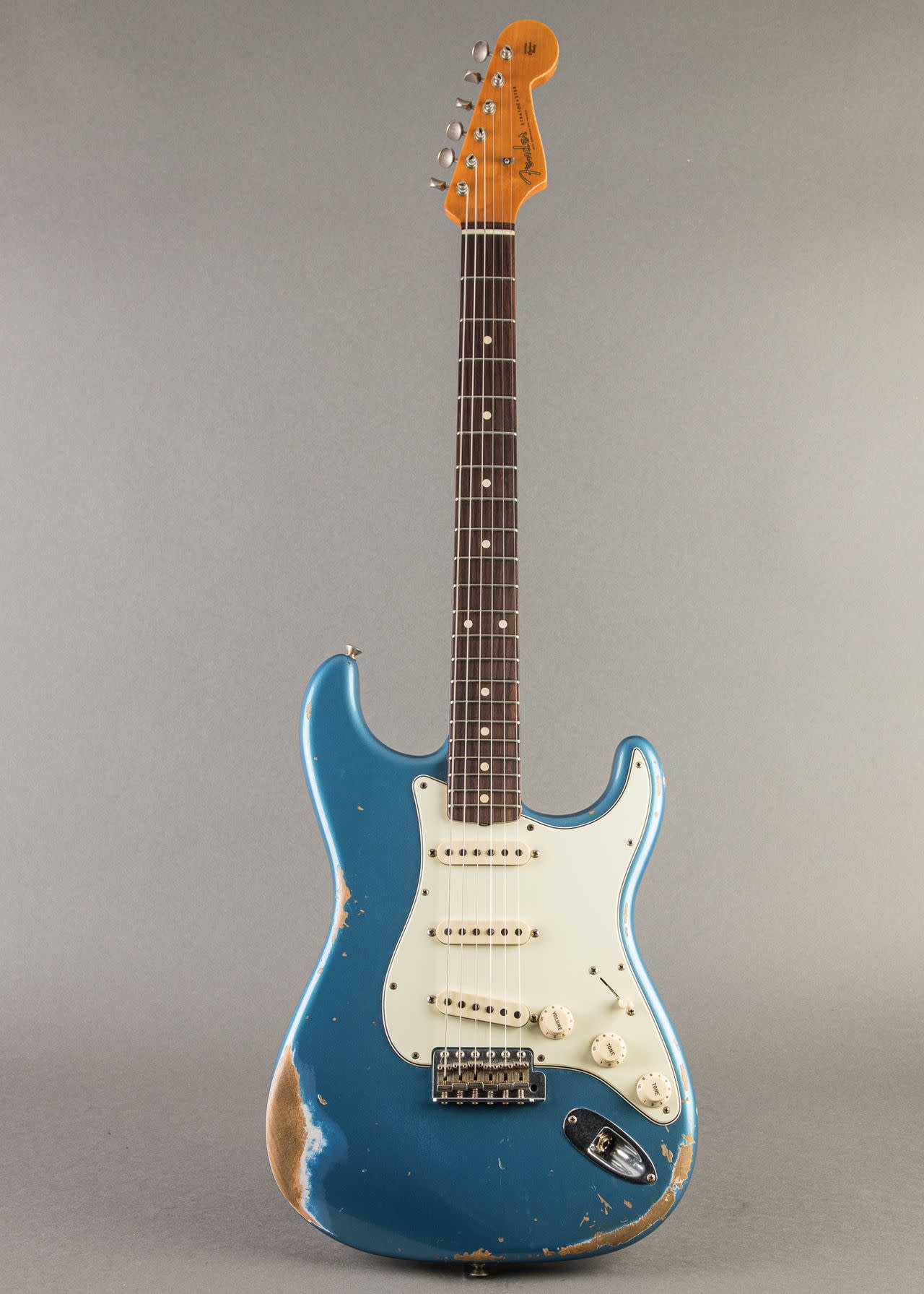 Fender Custom Shop '59 Strat Heavy Relic 2020, Aged Lake Placid Blue