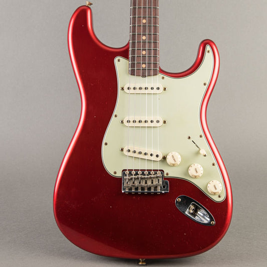 Fender Custom Shop Limited '64 L-Series Stratocaster Journeyman 2025, Aged Candy Apple Red