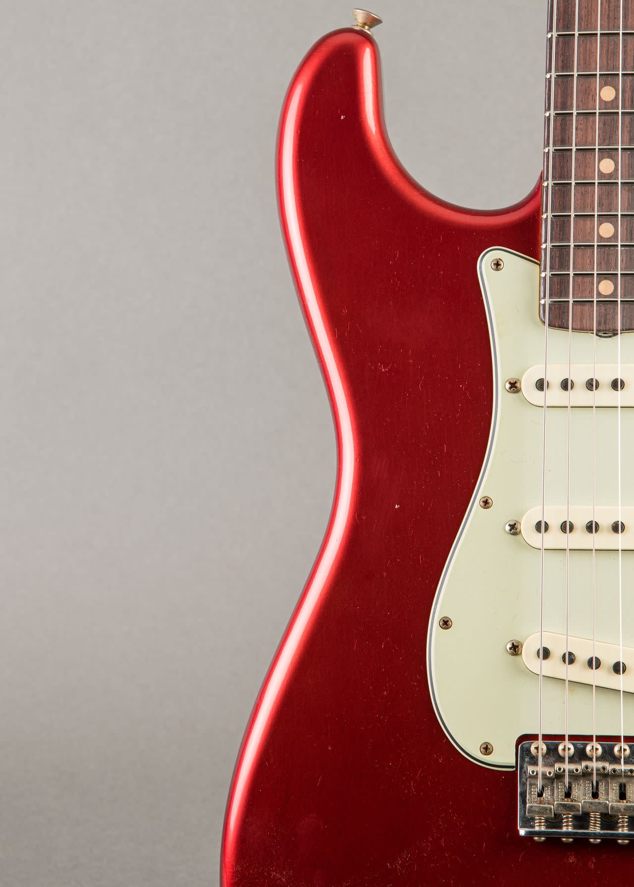 Fender Custom Shop Limited '64 L-Series Stratocaster Journeyman 2025, Aged Candy Apple Red