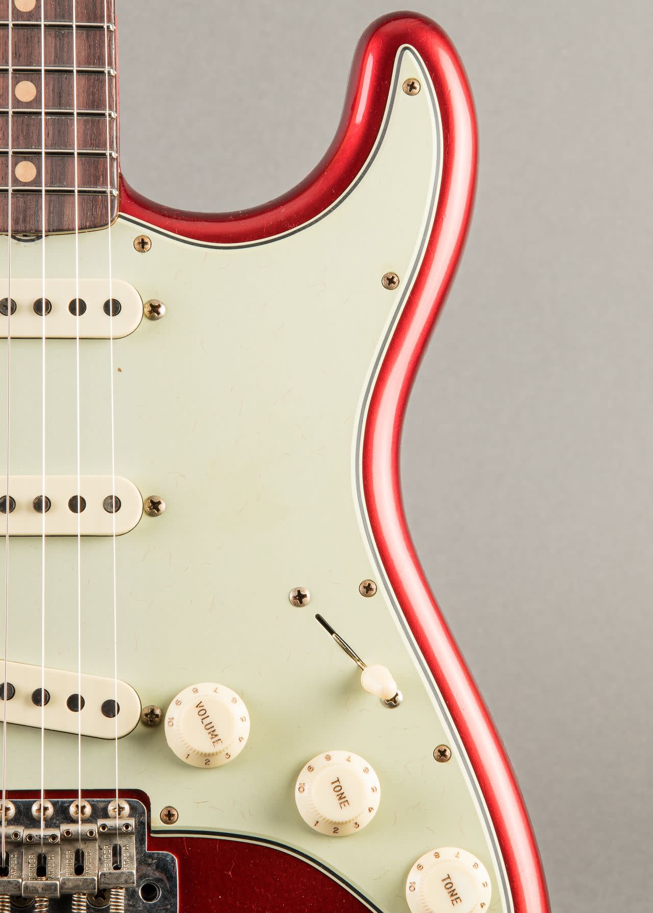 Fender Custom Shop Limited '64 L-Series Stratocaster Journeyman 2025, Aged Candy Apple Red
