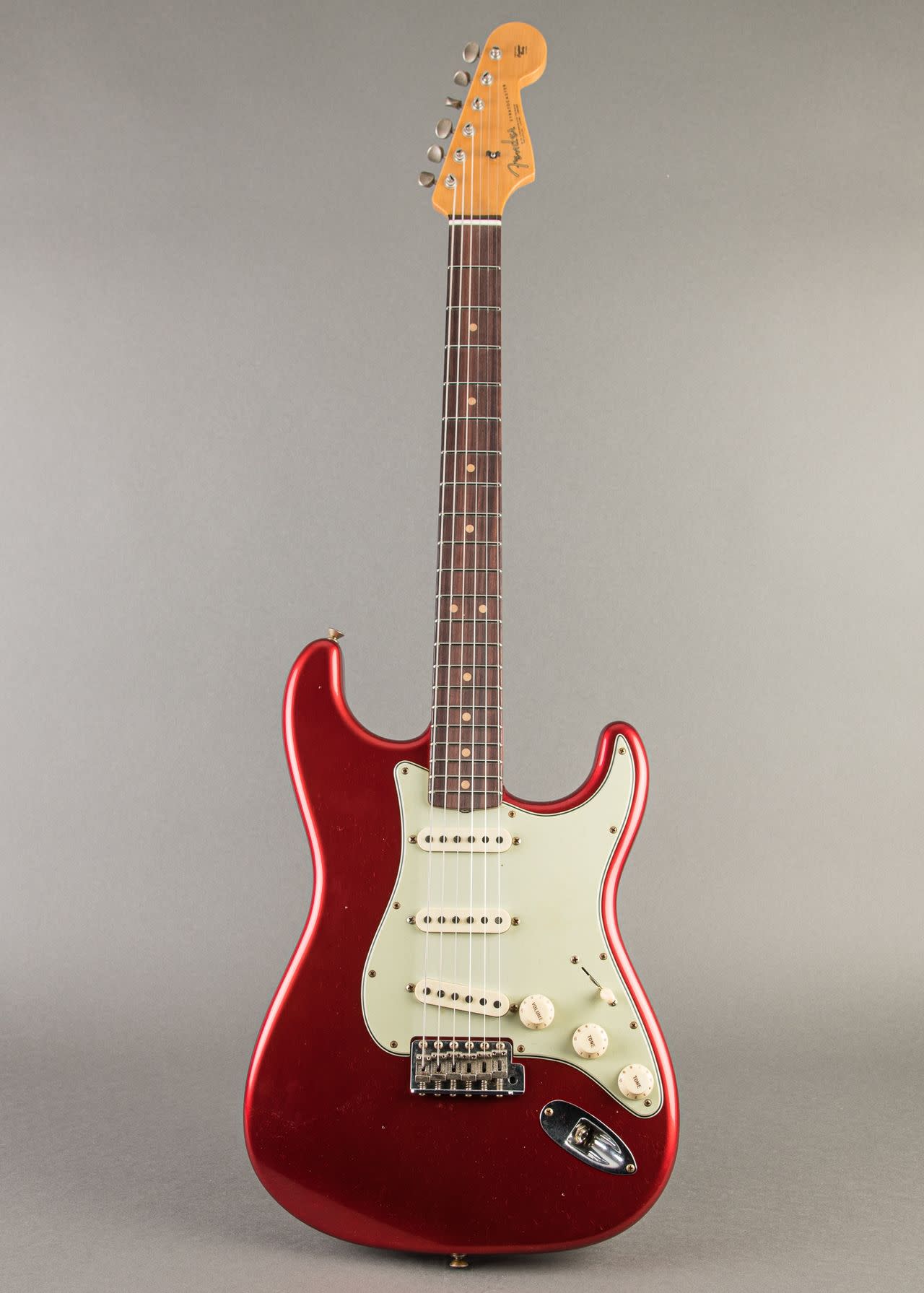 Fender Custom Shop Limited '64 L-Series Stratocaster Journeyman 2025, Aged Candy Apple Red
