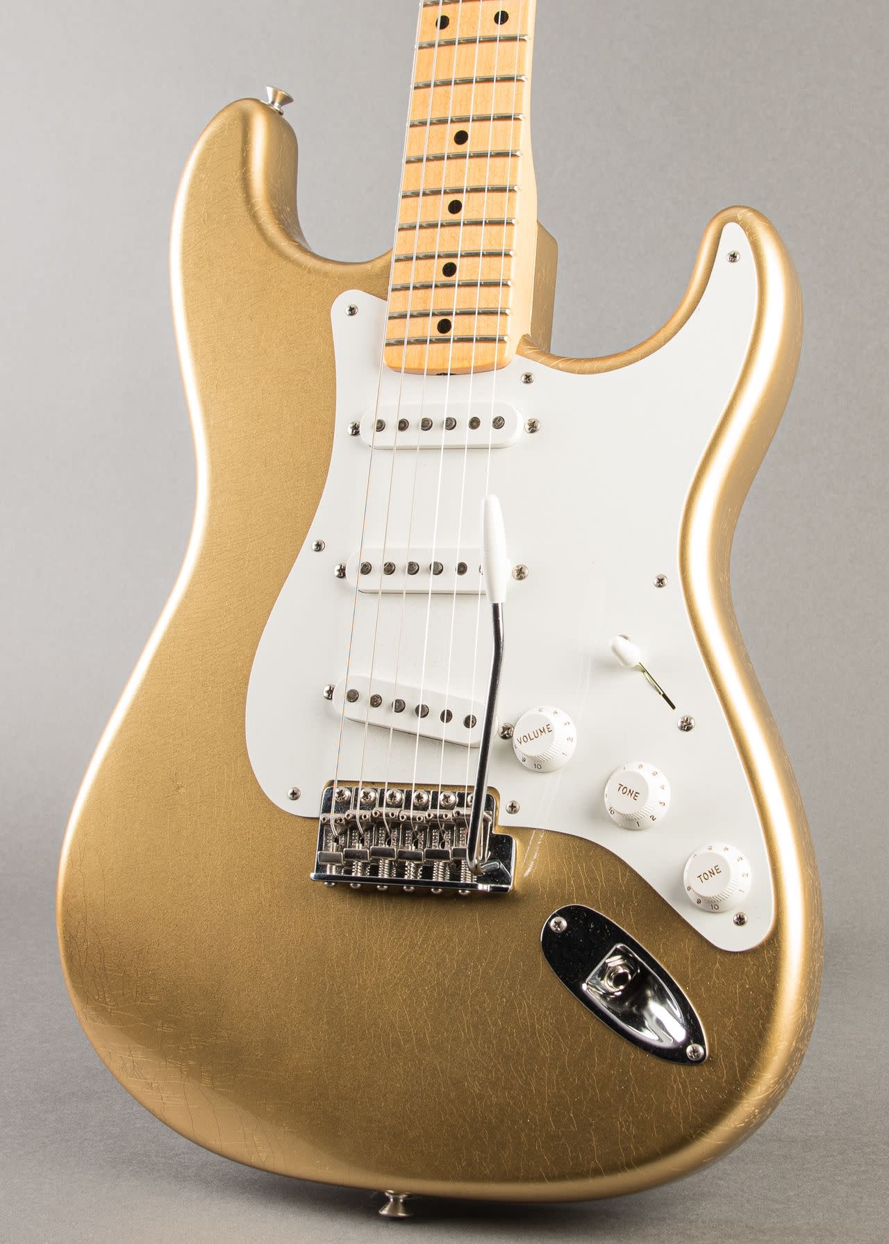 Fender Custom Shop 30th Anniversary Jimmie Vaughan Signature Stratocaster 2023, Aztec Gold
