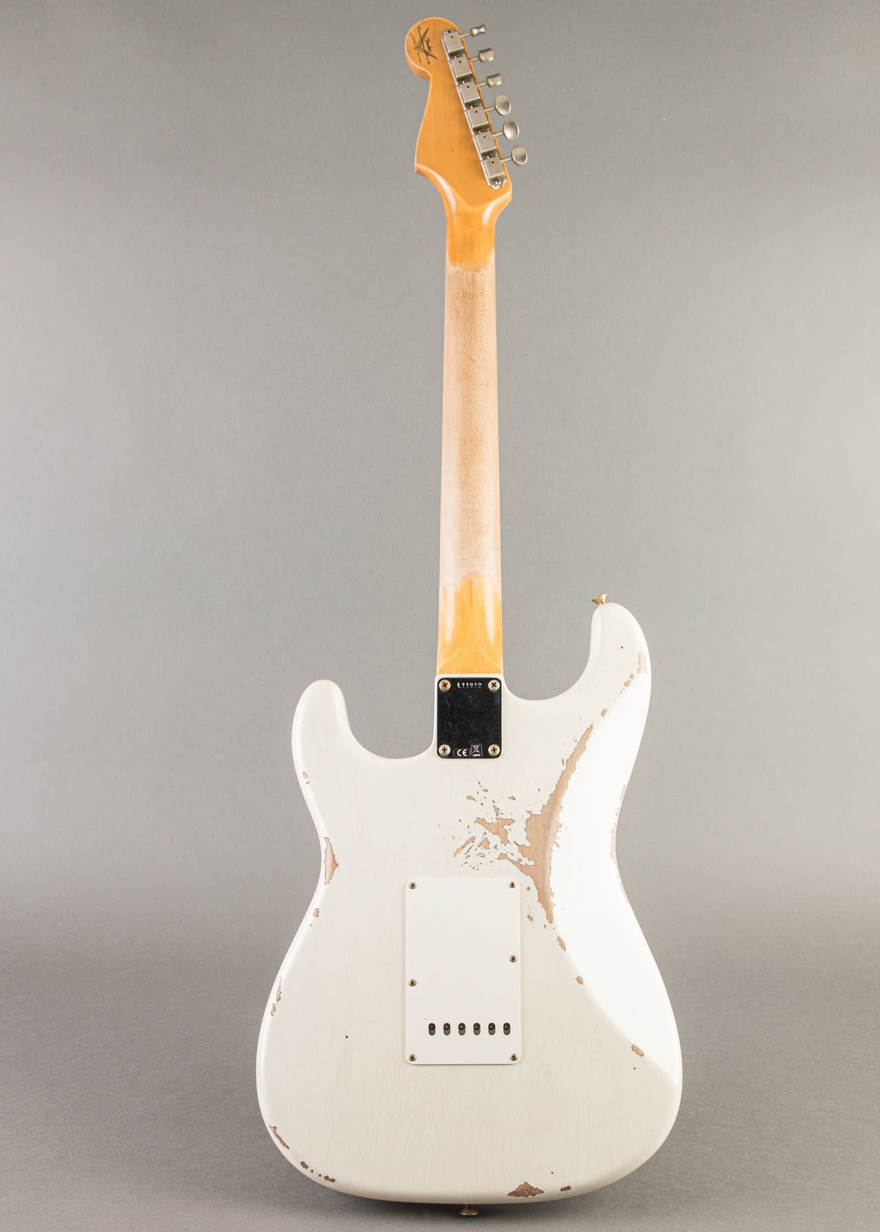 Fender Custom Shop Limited '64 L-series Stratocaster Heavy Relic 2025, Olympic White