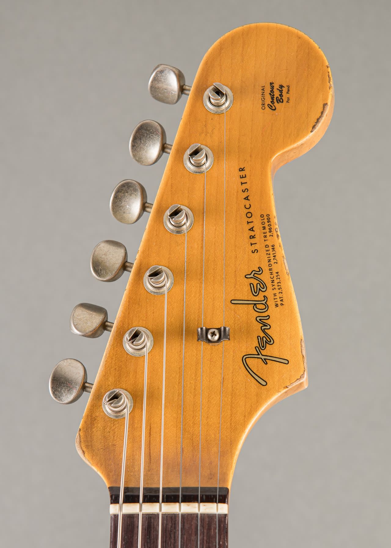 Fender Custom Shop Limited '64 L-series Stratocaster Heavy Relic 2025, Olympic White