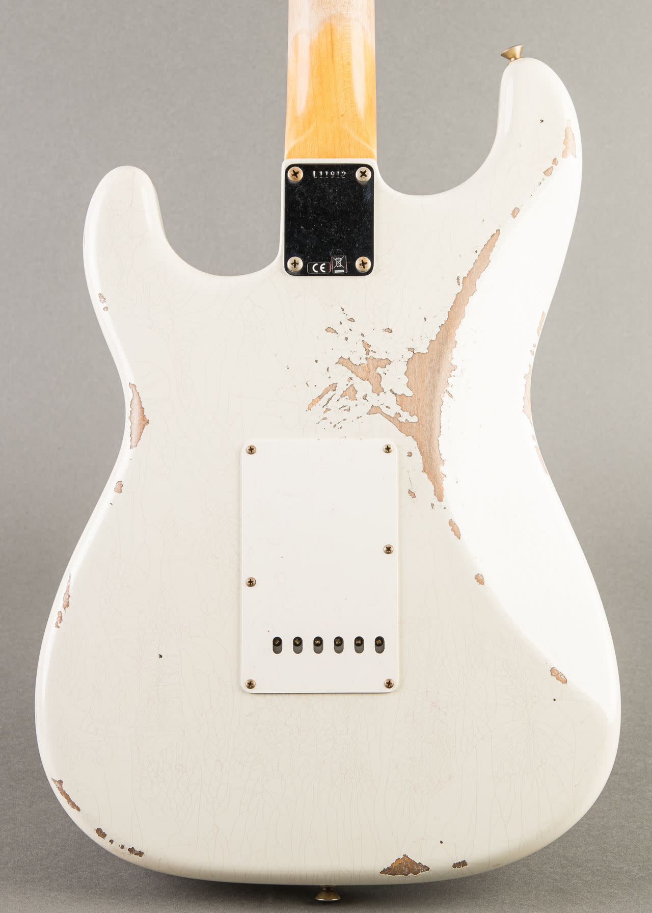 Fender Custom Shop Limited '64 L-series Stratocaster Heavy Relic 2025, Olympic White