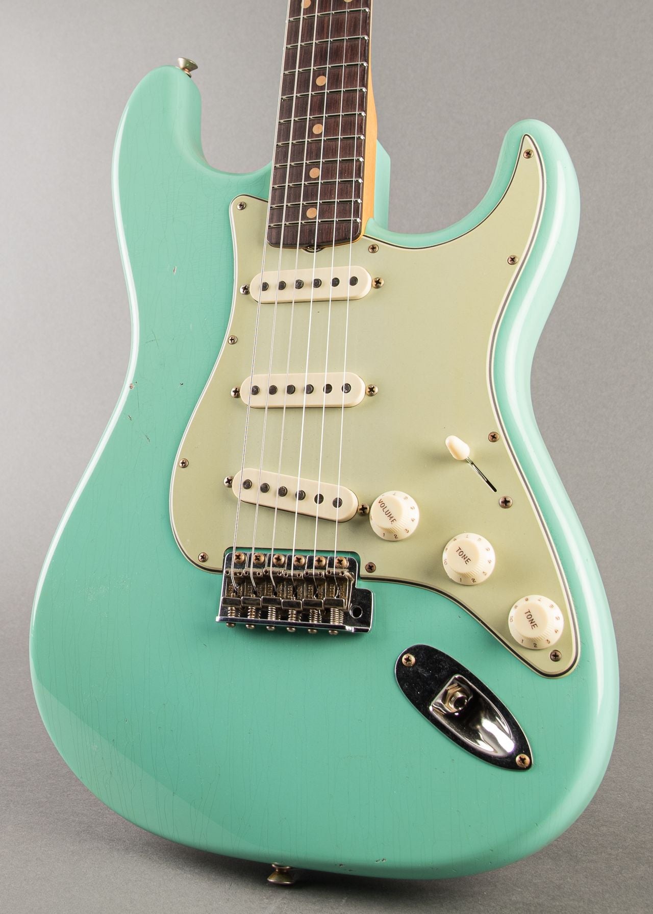 Fender Custom Shop '59 Stratocaster RW Journeyman 2025, Sea Foam Green